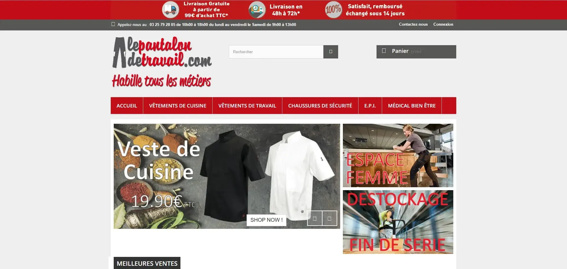 Site avant refonte