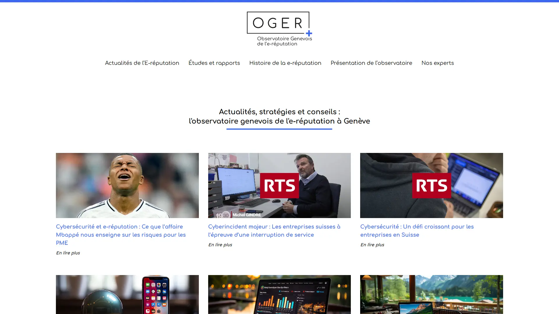 Observatoire Genevois de l&rsquo;E-réputation