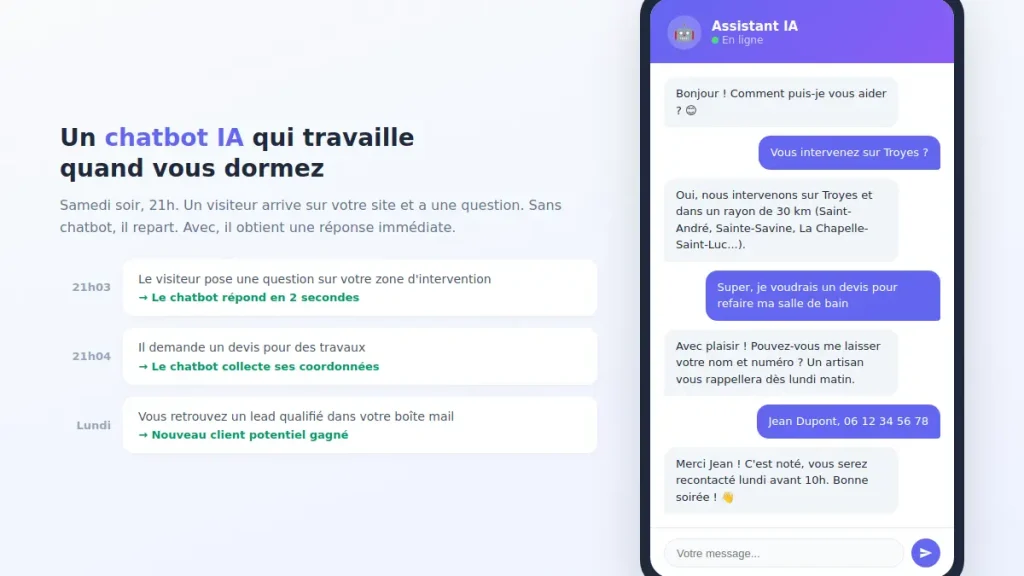 Intelligence artificielle et site internet : ce que les TPE peuvent en faire concrètement