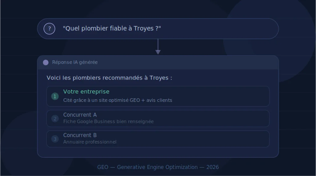Generative Engine Optimization : comment les IA trouvent votre entreprise