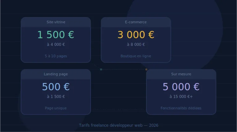 Prix d&rsquo;un site internet en 2026 : les vrais tarifs selon votre projet